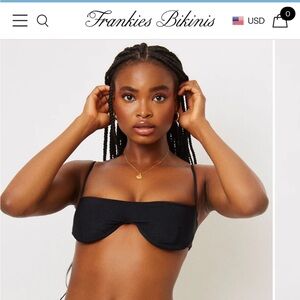 Frankie’s Bikinis Tolly Swim Top